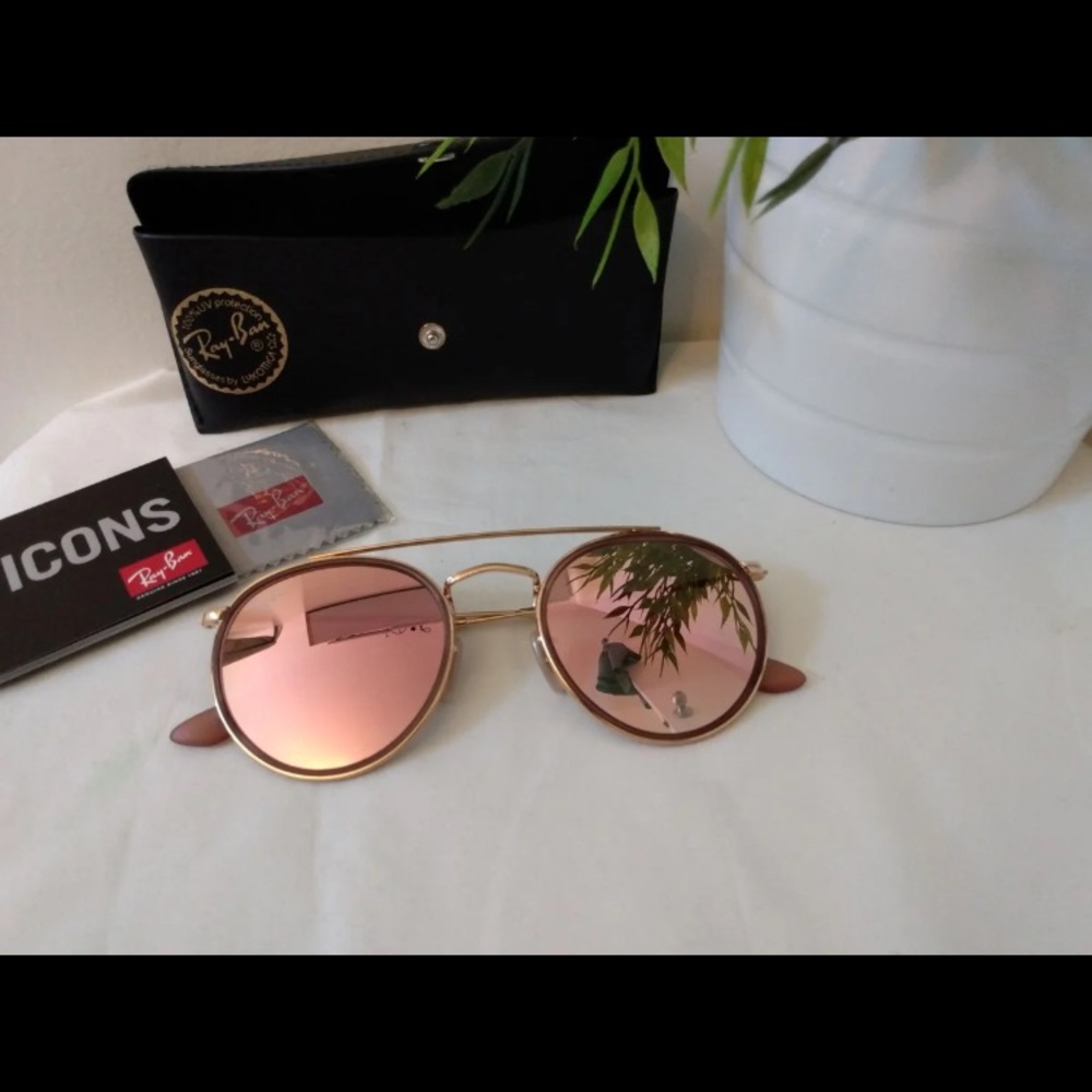 Ray-Ban Double Bridge Rounds (NWT)